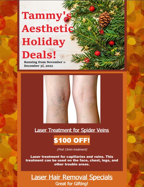 Tammy's asthetic holiday deals