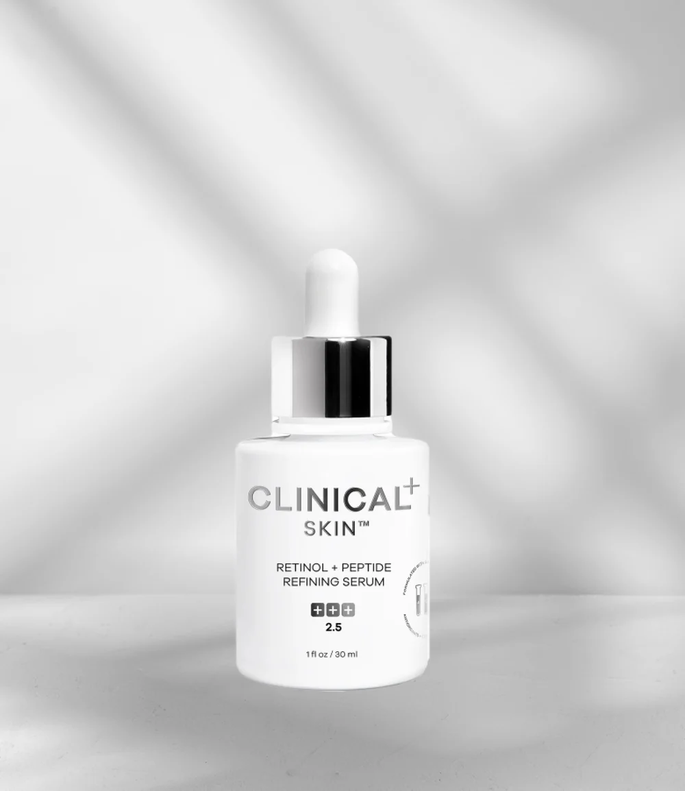 retinol peptide refining serum