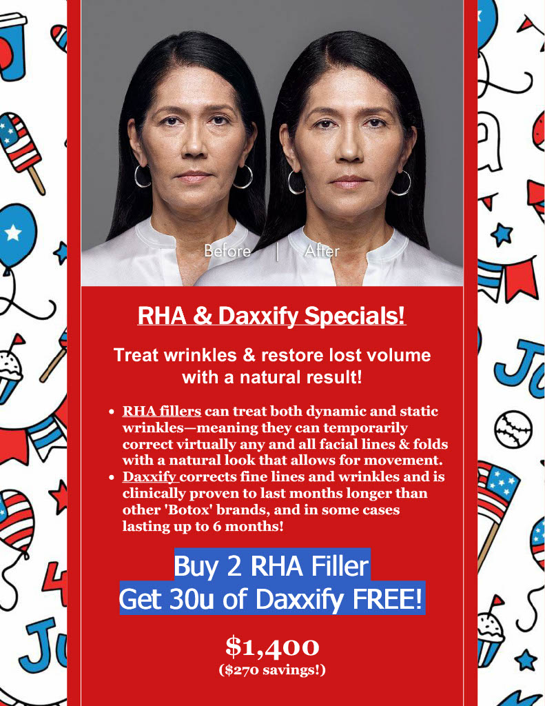 RHA & Daxxify Specials!